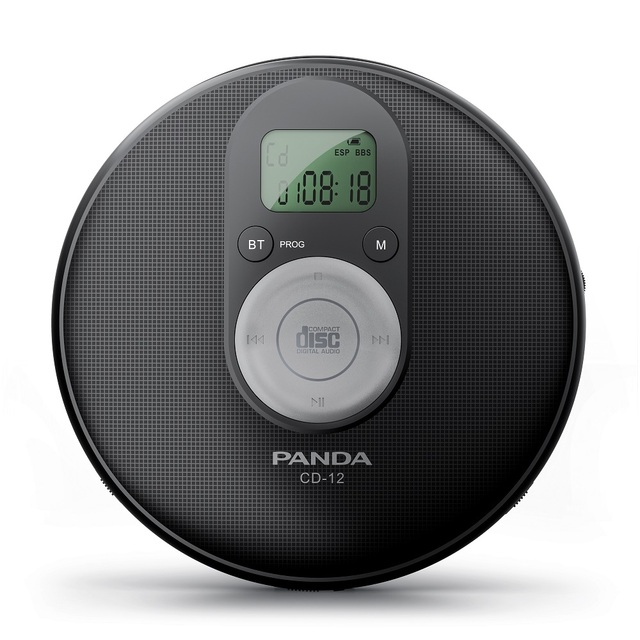Portable Personal CD Player Discman CD/MP3 Music Audio Player with BT Transmitter 5.4 Bass Boost System