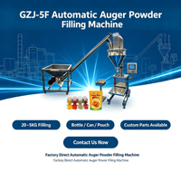 Machine de remplissage semi-automatique à vis sans fin à bas prix, capacité 20-5000g, pour poudre de curcuma/farine/amidon/albumine/lait, avec trémie de dosage