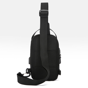 Nueva llegada: Bolsa de pecho impermeable para motocicleta con candado, antirrobo, para hombre, bandolera cruzada para exteriores. - Product Image 5