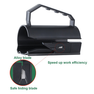 Christmas Gift Wrap <span class=keywords><strong>Cutter</strong></span> Tool Cilíndrico Deslizante Rolo De Papel Dispenser Mini Cortador De Papel De Embrulho Portátil para Embalagem DIY - Product Image 4