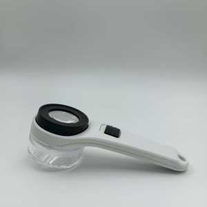 ग्लास लेंस सामग्री के साथ ठीक अवलोकन के लिए दोहरी सफेद और बैंगनी रोशनी डिजिटल मैग्निफायर क्रॉस स्केल डिजाइन - Product Image 3