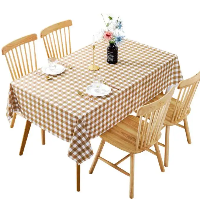 Disposable Plastic Tablecloths for Party Rectangle Tables for Indoor or Outdoor Parties Birthdays