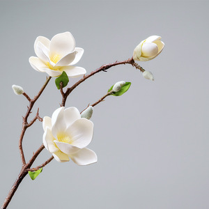   Ramo <span class=keywords><strong>di</strong></span> Magnolia Artificiale in Schiuma EVA per Decorazioni Nuziali e Domestiche - Product Image 4