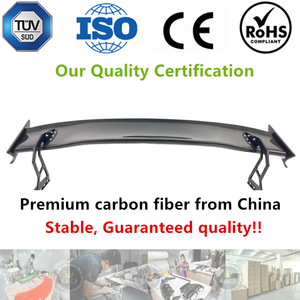 สปอยเลอร์ปีกหลังคอหงส์คาร์บอนไฟเบอร์แบบช้อนสำหรับฮอนด้าซีวิค Type R FL5 Gen 11 <span class=keywords><strong>hatchback</strong></span> 2023 - Product Image 2