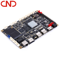 Placa Base Rockchip RK3288 PCBA de Cuatro Núcleos con Android 7.1, Ranura para Tarjeta SIM 4G, Wifi Inalámbrico, Gpio, para Pantalla Dual