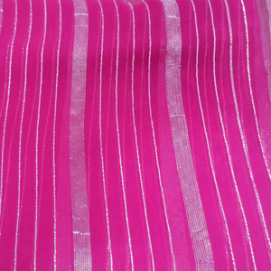 Bufanda de gasa de seda para mujer, pañuelo de gasa de Lurex, color Magenta, venta al por mayor, último diseño, precio de fábrica - Product Image 1