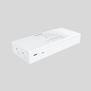 Tùy Chỉnh Điện Tử Trắng Bạc Cao Pfc Kim Loại Sắt Với Hộp Nối 24V 40W DC LED Điều Khiển Tương Thích Class2 ETL Cetl Phê Duyệt - Product Image 2