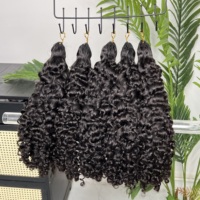 GDY Grossistes de Cheveux – Tresses Humaines 100% Crochet Pré-Bouclées, Sans Perte de Cheveux, Extensions Bouclées Vietnamiennes Sans Perte de Cheveux