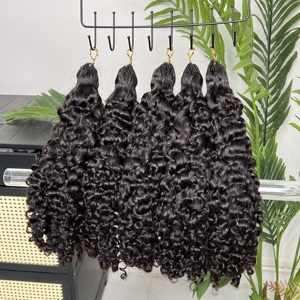 GDY Grossistes de Cheveux – Tresses Humaines 100% Crochet Pré-Bouclées, Sans Perte de Cheveux, Extensions Bouclées Vietnamiennes Sans Perte de Cheveux - Product Image 3