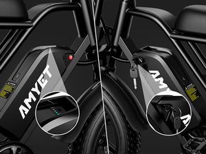 Bicicleta Eléctrica AMYET BR en Existencia, <span class=keywords><strong>1000w</strong></span>, 20 Pulgadas, Neumáticos Anchos, Bicicleta Eléctrica Urbana, 30-50 km/h, Fatbike para Adultos - Product Image 5