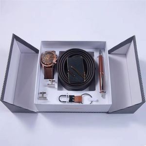 Productos de Tendencia 2026: Set de Regalo para Revendedores - Reloj para Hombre, Cinturón, Llavero, Bolígrafo de Firma - Mercancía para Mayoristas - Product Image 2