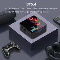 H96 Max TV Box Android 14 Allwinner H618 Quad Core BT5.4 pemutar Media pabrik penjualan terbaik 2025 Set Top Box