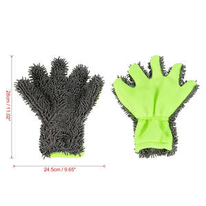 Guanti per Lavaggio Auto a Cinque Dita in Ciniglia, Nuovi e Molto Richiesti, Proteggono la Vernice dell'Auto - Product Image 5