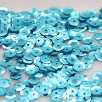 Paillettes en PVC concaves en vrac, brillantes et colorées, de 4 mm à 12 mm, pour couture textile, robes de mariée, costumes, artisanat et décoration