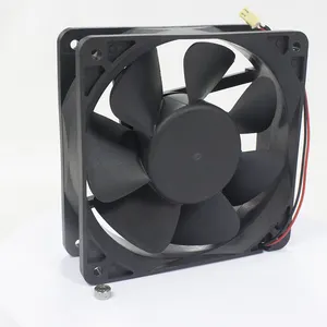 Sıcak satış Metal 120mm 36 Volt Blower fırçasız 24 V Dc santrifüj eksensel fanlar Motor Cpu soğutma fanı