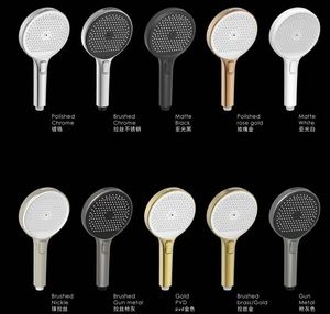 Panel <span class=keywords><strong>Frontal</strong></span> <span class=keywords><strong>de</strong></span> 5 Pulgadas en Oro Rosa Pulido con Lavado a Presión Incorporado, Cabezal <span class=keywords><strong>de</strong></span> <span class=keywords><strong>Ducha</strong></span> <span class=keywords><strong>de</strong></span> Mano con 5 Modos <span class=keywords><strong>de</strong></span> Rociado - Product Image 3