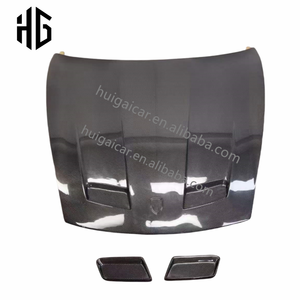 Yüksek parlak karbon Fiber motor kaputu için 2020 Porsche Taycan 4S Turbo araba motoru kaput ön kaput otomobil parçaları - Product Image 5