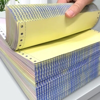 Papier de copie autocopiant NCR 1-6 plis personnalisé Papier autocopiant professionnel pour les opérations bancaires Série CB CFB CF Taille personnalisable