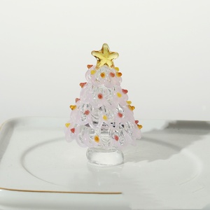 Ornamenti in Cristallo Artigianali Lucidati Mini Albero di Natale Decorazione da Scrivania Regalo <span class=keywords><strong>Souvenir</strong></span> - Product Image 3