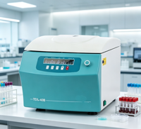 Centrifugeuse de paillasse Hochey Medical 500W à vitesse variable avec 9 programmes de mémoire et protection automatique contre l'inéquilibre