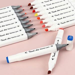 Juego de Marcadores de Pintura Acrílica Permanente a Base de Aceite de Gran Capacidad, Personalizados, con Doble Punta, Puntas de Fibra/Bullet/Cincel, Ancho de Línea de 0.7mm-4mm - Product Image 2