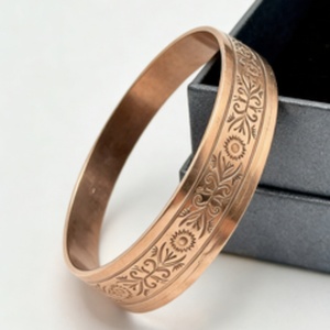 High Quality 99.9% Pure <b>Copper</b> <b>Bracelet</b> Arthritis Relief Therapy Adjustable Cuff Fashion Bangle Health Energy Wholesale - Product Image 2
