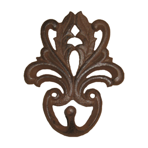 Ferme Fonte Croix <span class=keywords><strong>Fleur</strong></span> crochet <span class=keywords><strong>Fleur</strong></span> <span class=keywords><strong>De</strong></span> Lis Double Crochets Vieux matériel restauré en gros - Product Image 3