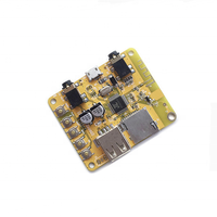 Émetteur-récepteur FM Bluetooth Baixinda avec modulateur auxiliaire, kit mains libres pour voiture, lecteur audio MP3 FLAC USB, module 3,5 mm, télécommande vocale