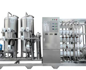 Petite usine de traitement de l'eau par osmose inverse de protection de l'environnement pour la purification de l'eau en usine/magasin/atelier/chantier de construction - Product Image 1