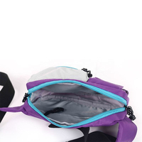 Sacs banane ajustables en polyester pour hommes - Sacs de sport décontractés résistants à l'eau pour la randonnée
