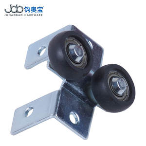 Junaobao cửa trượt con lăn nhựa trên phụ kiện giá rẻ đồ nội thất phần cứng con lăn bánh xe lăn cho đồ nội thất - Product Image 3