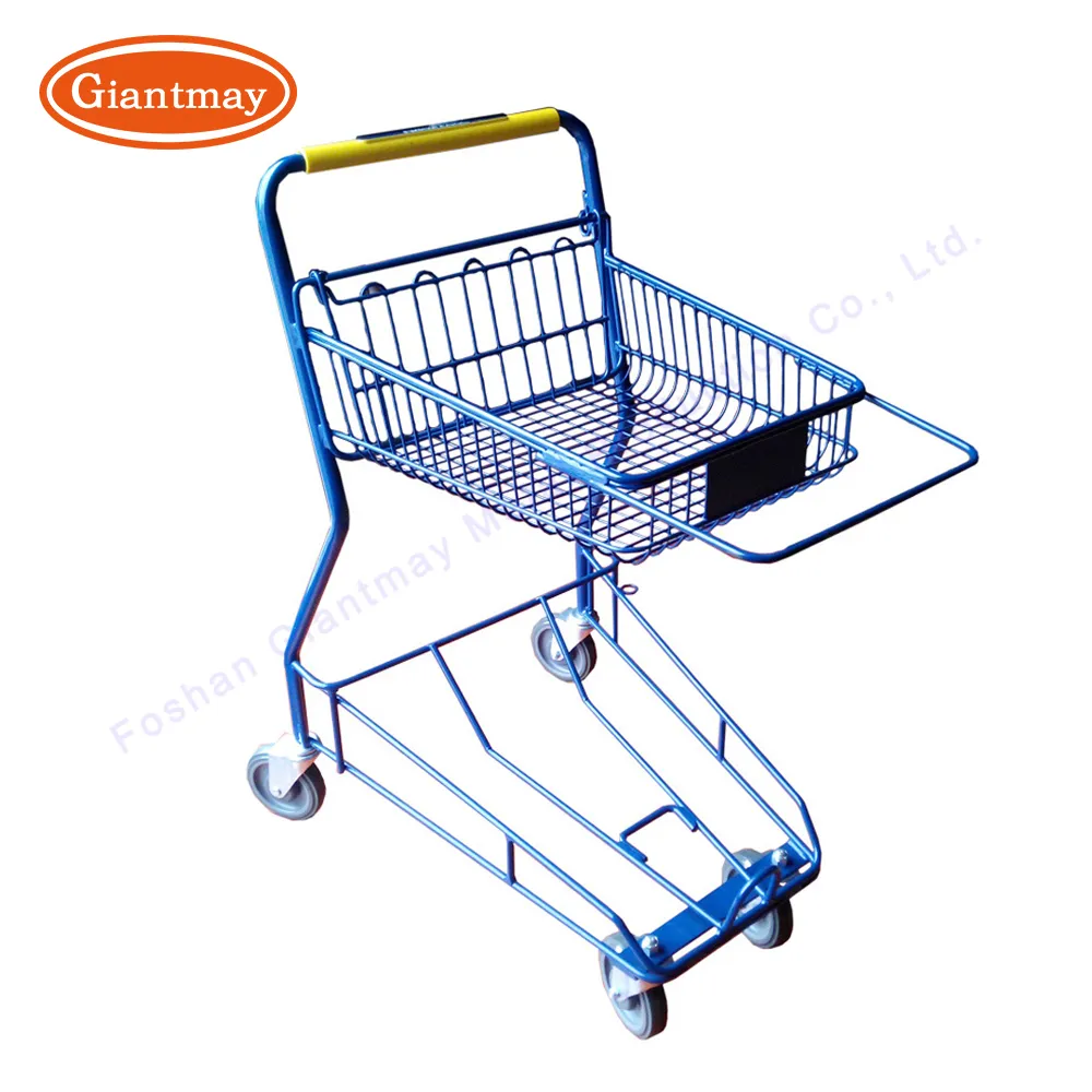 Japanese Style Retail Trolleys & Carts Prix Supermarket Trolley Shopping Cart