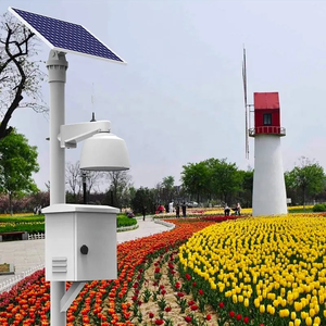 เครื่องตรวจวัดมลพิษทางอากาศไร้สาย GSM สำหรับภายนอกอาคาร VOC /O3/ CO/ NO2/ SO2/ PM2.5/ PM10 เครื่องวัดคุณภาพอากาศ CO2 - Product Image 5