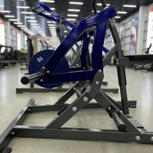 Macchina per il sollevamento pesi isometrico commerciale in acciaio di alta qualità con seduta e caratteristiche di sicurezza per schiena, petto e gambe - Product Image 6