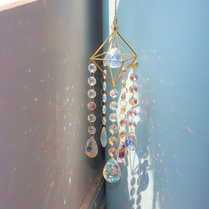 Attrape-soleil en cristal en gros pour fenêtre intérieure, artisanat en cristal de haute qualité - Product Image 1