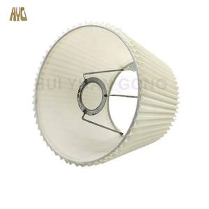 High Quality Fabric Pleated <strong>Lampshade</strong> for Living Room Bedroom Modern Simple Style <strong>Small</strong> <strong>Lampshade</strong> with Metal <strong>Frame</strong> - Product Image 2
