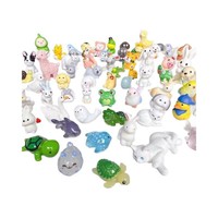 Cajas Misteriosas de Juguetes de Resina y Vinilo PVC de Animales en Miniatura, Regalo de Cumpleaños para Niños, Muñecos de Colección, Modelo de Simulación 1/12