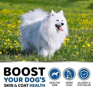 Suplemento de Aceite de Salmón Salvaje en Tabletas Masticables para Perros y Gatos, Premium, Alto en Proteínas, Sin Granos, para la Salud de la Piel y el Pelaje, y el Apoyo Inmunológico - Product Image 4