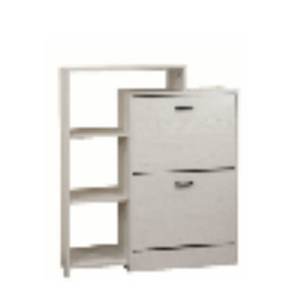 Zapatero moderno de madera con asas de plástico 37429-92-79 37429-6059 37429-6056A 37429-60-80 37429-6058A - Product Image 1