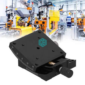 Piattaforma di Movimento Lineare HXV-A60 con Goniometro a Vite Senza Fine, Regolazione Fine Manuale, Tavola Scorrevole 60x60mm - Product Image 6