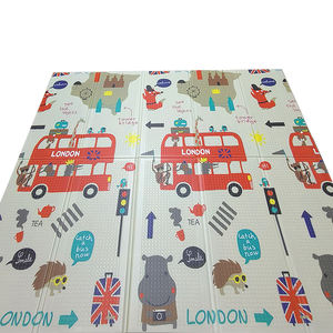 Suelo <span class=keywords><strong>plegable</strong></span> de dibujos animados grueso cuidado del bebé actividad boca abajo tiempo durmiendo jugando <span class=keywords><strong>alfombra</strong></span> de juego para bebé niño - Product Image 3