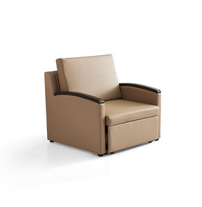 Fauteuil-lit convertible moderne pour salles d'attente de soins intensifs, chaises-lits pour les séjours nocturnes en famille et les soignants, pliables pour hôpitaux, lit simple - Product Image 3