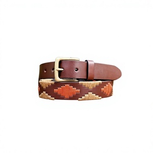 Cinturón de Cuero Genuino de Alta Calidad con Hebilla de Acero para Hombre, Ecológico, 100% Cuero, Diseño Personalizado, Sólido - Product Image 1