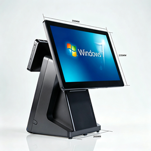 11.6 13.3 14 15 15.6 Inch POS Terminal All <b>in</b> One Cash Register Touch Screen POS System Dual Screen Payment Kiosk for Retail - Product Image 2