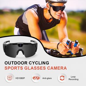 Lunettes de Soleil Intelligentes IA Multi-couleurs pour Enregistrement Extérieur avec Caméra Vidéo pour la Randonnée et le Vélo - Product Image 5