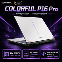 Ordinateur portable de jeu créatif et portable, neuf, de marque haut de gamme, avec écran couleur de 16 pouces, processeur I7 I9 de 13e génération, et cartes graphiques RTX 5050 5070 5070Ti, vente en gros