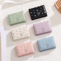 Dompet Wanita Kartun Lucu TAOMICMIC dengan Desain Lipat 3 untuk Penggunaan Kampus Remaja Harga Grosir