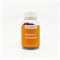 DR.COMEWIN Gommes à la vitamine C, complément vitaminique à haute efficacité pour adultes et enfants, soin quotidien pour la santé immunitaire