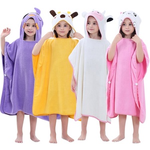 Michley prix d'usine en gros 100% coton dessin animé <span class=keywords><strong>serviette</strong></span> à capuche animal enfants <span class=keywords><strong>serviette</strong></span> - Product Image 1
