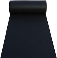 Tapis de couloir bicolore en jacquard bicolore pour expositions de mariage Tapis d'exposition pour les allées des salons de mariage